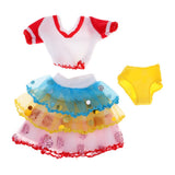 Max Lovely Top Layered Dress Underpants Suit for 1/6 Blythe Dolls Clothes