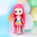 Max Lovely Top Layered Dress Underpants Suit for 1/6 Blythe Dolls Clothes