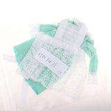 Maxbell Adorable Maid Outfit Lace Dress Suit For 1/6 Blythe Dolls Clothes Green