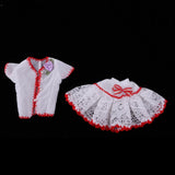 Max Elegant Lace Outfits Top & Miniskirt For 12inch Blythe Doll Party Dress-up