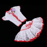 Max Elegant Lace Outfits Top & Miniskirt For 12inch Blythe Doll Party Dress-up