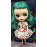 Max Elegant Lace Outfits Top & Miniskirt For 12inch Blythe Doll Party Dress-up