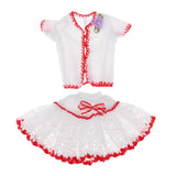 Max Elegant Lace Outfits Top & Miniskirt For 12inch Blythe Doll Party Dress-up