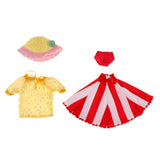 Max Fashionable Top Skirt Cap Underpants Suit for 1/6 Blythe Dolls Clothes