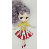 Max Fashionable Top Skirt Cap Underpants Suit for 1/6 Blythe Dolls Clothes
