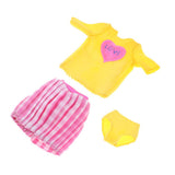 Max Handmade Cute T-shirt Miniskirt Underpants For 12inch Blythe Doll Accessory