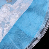 Max Fashion Sequin Gauzy Skirt Dress for 1/6 Blythe Doll Dress Up Accessory Blue
