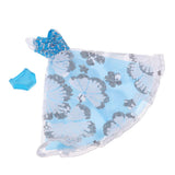 Max Fashion Sequin Gauzy Skirt Dress for 1/6 Blythe Doll Dress Up Accessory Blue
