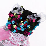 Max Fashion Sequin Gauzy Skirt Dress for 1/6 Blythe Doll Dress Up Accessory Pink
