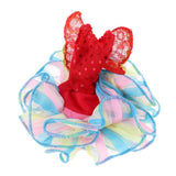 Max Fashion Floral Ballet Skirt Dress for 1/6 Blythe Doll Dress Up Accessory Red