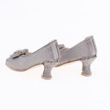 Max High Heels Pointed Shoes for 1/6 Blythe Azone OB24 Soldier Dolls Gray