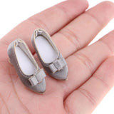 Max High Heels Pointed Shoes for 1/6 Blythe Azone OB24 Soldier Dolls Gray