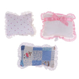 Max Doll Massage Table Pillow Set Cushion Rest Pad for 20-30cm Doll 3Pcs B