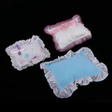 Max Doll Massage Table Pillow Set Cushion Rest Pad for 20-30cm Doll 3Pcs C