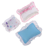 Max Doll Massage Table Pillow Set Cushion Rest Pad for 20-30cm Doll 3Pcs C