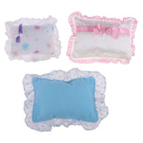 Max Doll Massage Table Pillow Set Cushion Rest Pad for 20-30cm Doll 3Pcs C