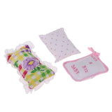 Max Doll Massage Table Pillow Set Cushion Rest Pad for 20-30cm Doll 3Pcs D