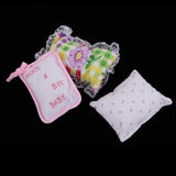 Max Doll Massage Table Pillow Set Cushion Rest Pad for 20-30cm Doll 3Pcs D