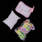 Max Doll Massage Table Pillow Set Cushion Rest Pad for 20-30cm Doll 3Pcs D