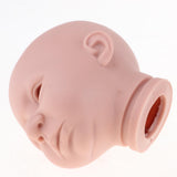 Max 18inch Reborn Head Sculpt Newborn Awake Baby Doll Head Mold Unpainted DIY