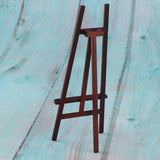 Max 1/12 Miniature Wood Artists Easel Painting Holder Dollhouse Decor Redwood