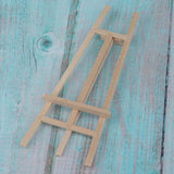 Max 1/12 Miniature Wood Artists Easel Painting Holder Dollhouse Decor Wood Color