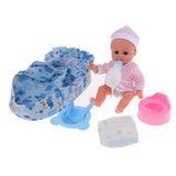 Max Realistic Newborn Infant Baby Doll With Beddings and Nursing Accessory Girl