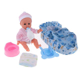 Max Realistic Newborn Infant Baby Doll With Beddings and Nursing Accessory Girl