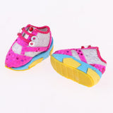 Max Doll Sports Shoes for 1/6 Blythe Dolls Dress up Clothing Accessory Rose Red