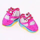 Max Doll Sports Shoes for 1/6 Blythe Dolls Dress up Clothing Accessory Rose Red