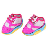Max Doll Sports Shoes for 1/6 Blythe Dolls Dress up Clothing Accessory Rose Red