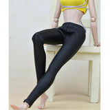 Max 2pcs Fashion Long Trouser Short Pants Suit for 1/6 BJD Girl Dolls Black