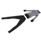 Max Handmade Winter Costume Sweater Pants Trouser For 12inch Girl Dolls Black