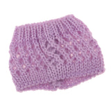 Max 1/6 Warm Knitted Doll Winter Hat for 30cm Doll Clothes Accessories Purple