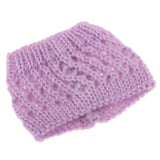 Max 1/6 Warm Knitted Doll Winter Hat for 30cm Doll Clothes Accessories Purple