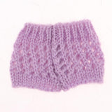 Max 1/6 Warm Knitted Doll Winter Hat for 30cm Doll Clothes Accessories Purple