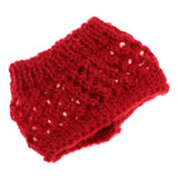 Max 1/6 Warm Knitted Doll Winter Hat for 30cm Doll Clothes Accessories Wine Red