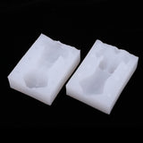 Maxbell Silicone Female Bust of Body Mould Sugarcraft Chocolate Material Dolls Face DIY Mold Kits