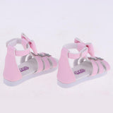 Max 1/3 BJD Ankle Strape Shoes Sandals For Night Lolita Dolls Pink Star