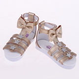 Max 1/3 BJD Ankle Strape Shoes Sandals For Night Lolita Dolls Champagne Gold