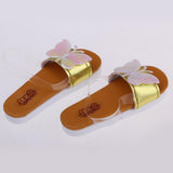 Max Stylish 1/3 BJD Shoes PU Slippers Sandals Flats For Dollfie Accessory Gold