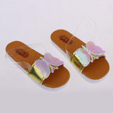 Max Stylish 1/3 BJD Shoes PU Slippers Sandals Flats For Dollfie Accessory Gold