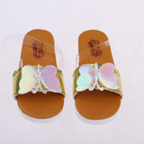 Max Stylish 1/3 BJD Shoes PU Slippers Sandals Flats For Dollfie Accessory Gold