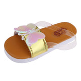 Max Stylish 1/3 BJD Shoes PU Slippers Sandals Flats For Dollfie Accessory Gold