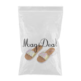 Max Stylish 1/3 BJD Shoes PU Slippers Sandals Flats For Dollfie Accessory Gold