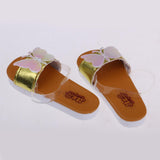 Max Stylish 1/3 BJD Shoes PU Slippers Sandals Flats For Dollfie Accessory Gold