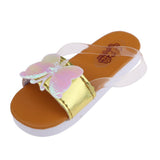 Max Stylish 1/3 BJD Shoes PU Slippers Sandals Flats For Dollfie Accessory Gold
