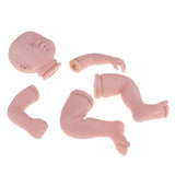 Max 19" Unpainted Reborn Kit Newborn Baby Doll with Head 3/4 Arms Full Legs