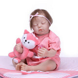 Max 19" Unpainted Reborn Kit Newborn Baby Doll with Head 3/4 Arms Full Legs
