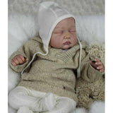 Max 19" Unpainted Reborn Kit Newborn Baby Doll with Head 3/4 Arms Full Legs